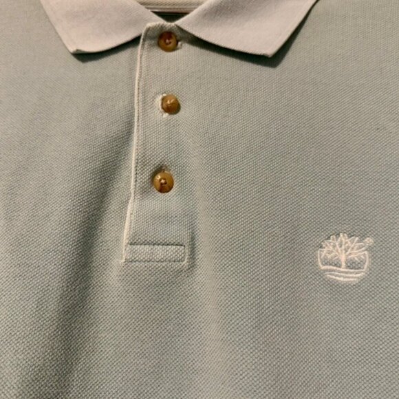 Timberland Men's Chest Logo Short Sleeve Polo Shirt Size XL​​​​ - Picture 3 of 9